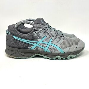 ASICS Gel‎ Sonoma 3 Athletic Shoe Grey Blue Womens 8.5